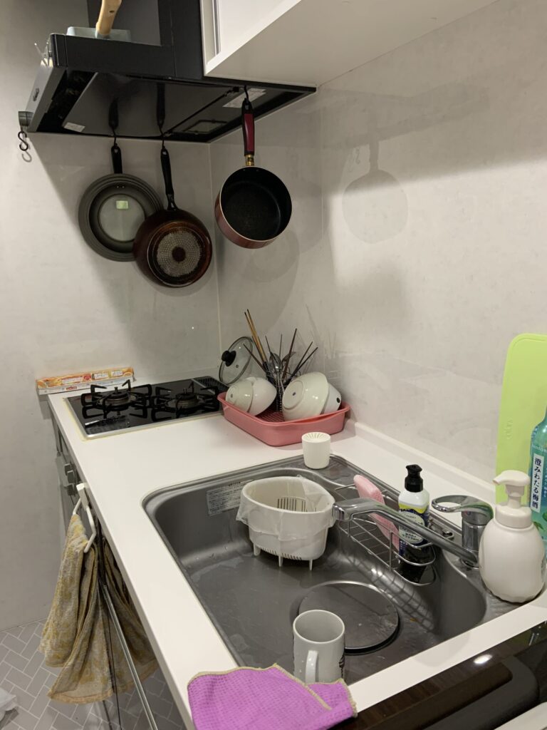 我が家のキッチン写真